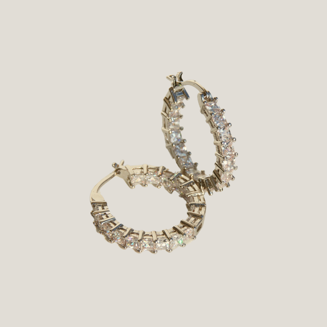 (CLEARANCE) Isla - Hoops (GOLD/SILVER)