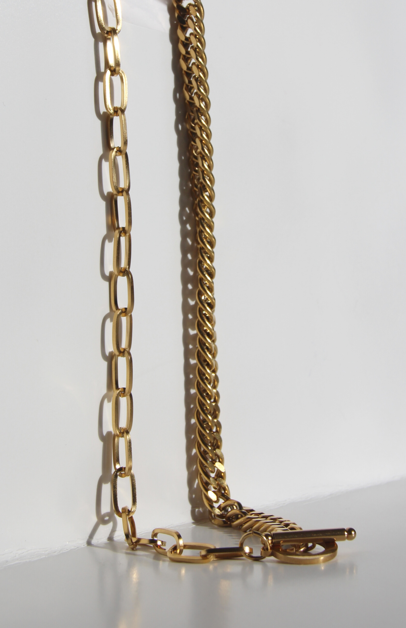 Gold rope chain. women's gold link chain. gold plated stainless steel chain. toggle chain. Street Style Jewelry. Affordable Jewelry. Stainless Steel Jewelry. Sterling Silver Jewelry. Gold Plated Jewelry. Rose Gold Plated Jewelry. Cubic Zirconia Jewelry. High Quality Jewelry. Canadian Small Business. Dainty Jewelry. Tennis Chain. Men's Jewelry. Rope Chain. Herringbone Jewelry. Signet Ring. Baguette Ring. Women's Jewelry.