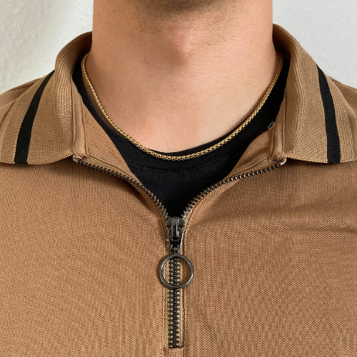 Gold rope chain. men's gold rope chain. gold plated stainless steel chain. Street Style Jewelry. Affordable Jewelry. Stainless Steel Jewelry. Sterling Silver Jewelry. Gold Plated Jewelry. Rose Gold Plated Jewelry. Cubic Zirconia Jewelry. High Quality Jewelry. Canadian Small Business. Dainty Jewelry. Tennis Chain. Men's Jewelry. Rope Chain. Herringbone Jewelry. Signet Ring. Baguette Ring. Women's Jewelry.