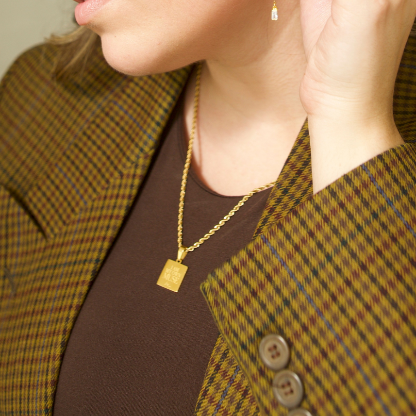Gold plated rope chain. Gold pendant chain. Street Style Jewelry. Affordable Jewelry. Stainless Steel Jewelry. Sterling Silver Jewelry. Gold Plated Jewelry. Rose Gold Plated Jewelry. Cubic Zirconia Jewelry. High Quality Jewelry. Canadian Small Business. Dainty Jewelry. Tennis Chain. Men's Jewelry. Rope Chain. Herringbone Jewelry. Signet Ring. Baguette Ring. Women's Jewelry.