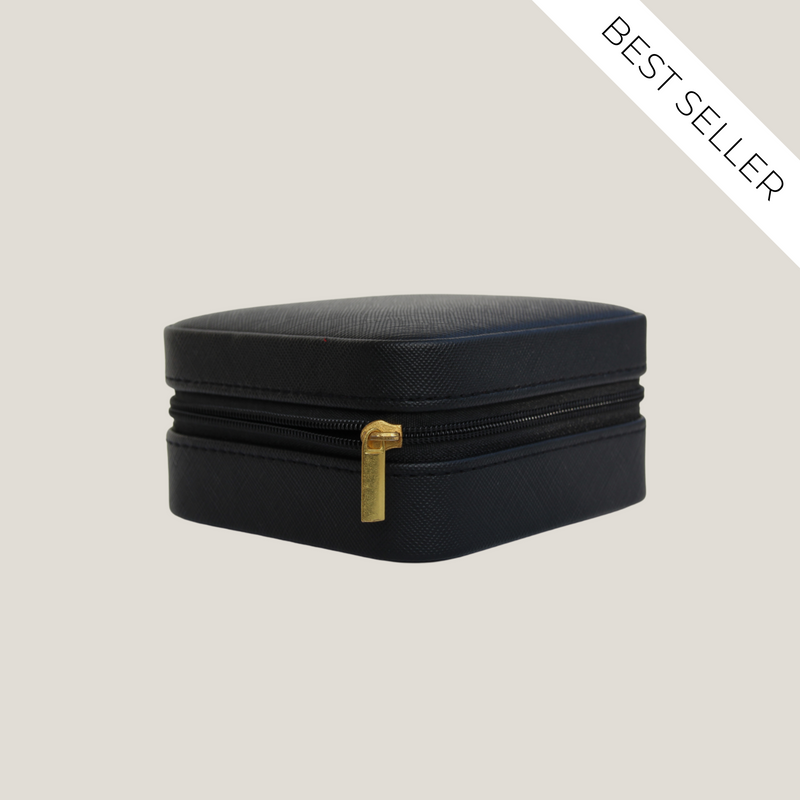 Jetsetter Travel Case (Black/Beige/Emerald)